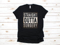 Straight Outta Surgery TShirt Funny Surgery Gift Get Well Soon Gift Hoodie Sweatshirt Long Sleeve Hoodie – Easygoing Wear · High-Quality Print