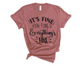 It39s Fine I39m Fine Everything is Fine Shirt Funny Shirt Sarcastic Shirt Retro Shirt Shirt For Women and Men 2020 Tshirt Graphic Tee – Feel-Good Design · High-Quality Print