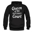 Queen of Pickleball Hoodie Pickleball Queen Hoodie Pickleball Sweater Pickleball Sweatshirt Queen Of The Pickleball Court Hoodie OH121 Hoodie – Feel-Good Design · Top Pick For Any Outfit