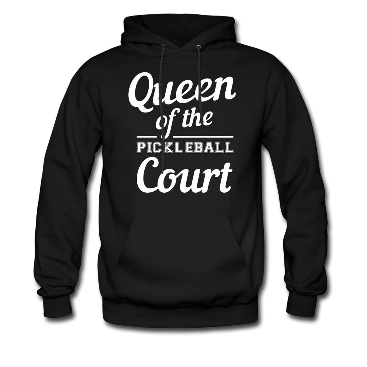 Queen of Pickleball Hoodie Pickleball Queen Hoodie Pickleball Sweater Pickleball Sweatshirt Queen Of The Pickleball Court Hoodie OH121 Hoodie – Feel-Good Design · Top Pick For Any Outfit