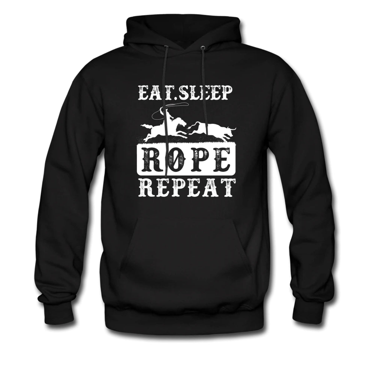Rodeo Hoodie Rodeo Sweater Roping Sweatshirt Roping Pullover Roping Lover Hoodie Roping Lover Sweater Cowboy Hoodie OH2196 Hoodie – Cozy Vibes · High-Quality Print