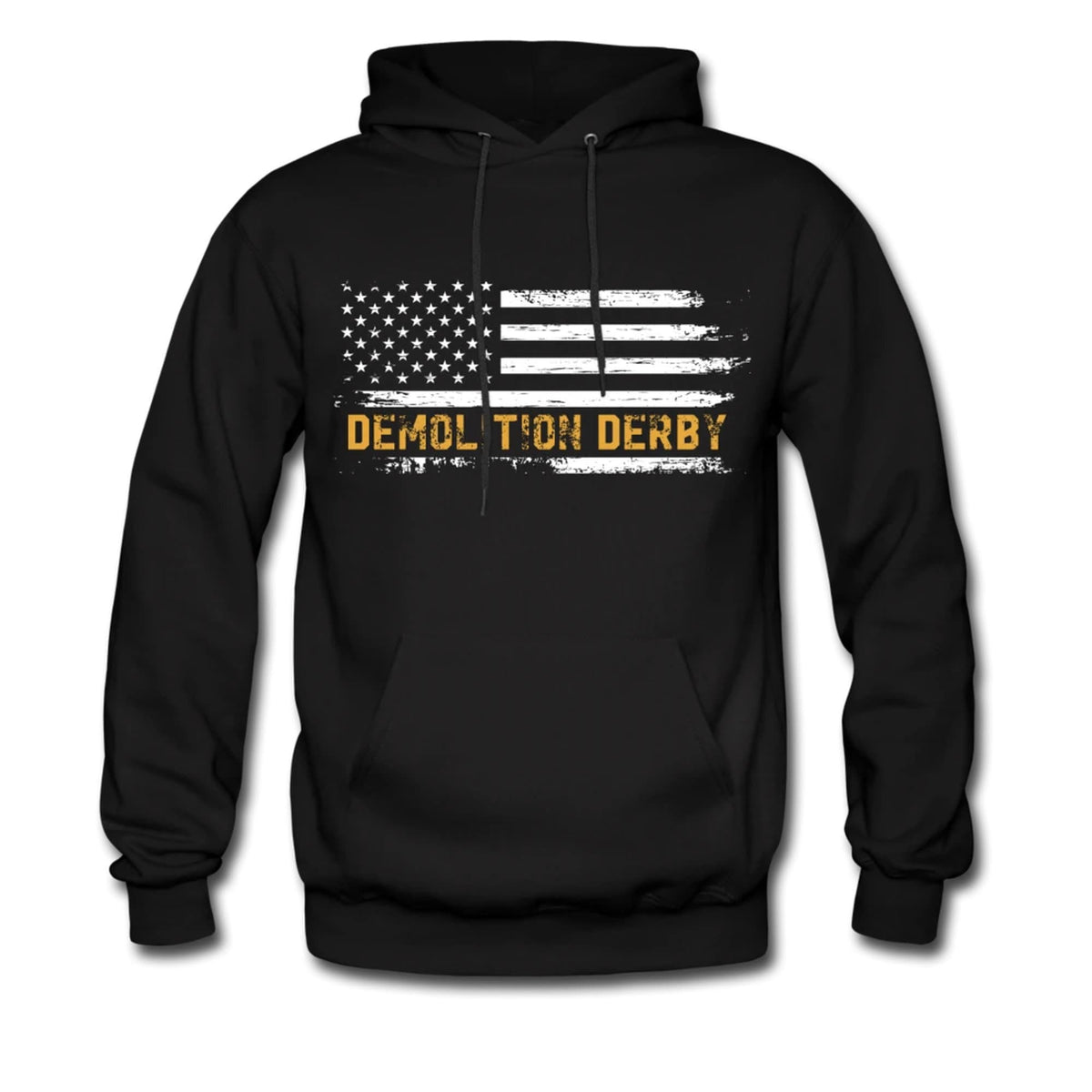 Demolition Derby Hoodie Demolition Derby Sweater Demolition Derby Sweatshirt Demolition Derby Pullover Demolition Derby USA Flag OH2178 Hoodie – Fan Favorite · High-Quality Print
