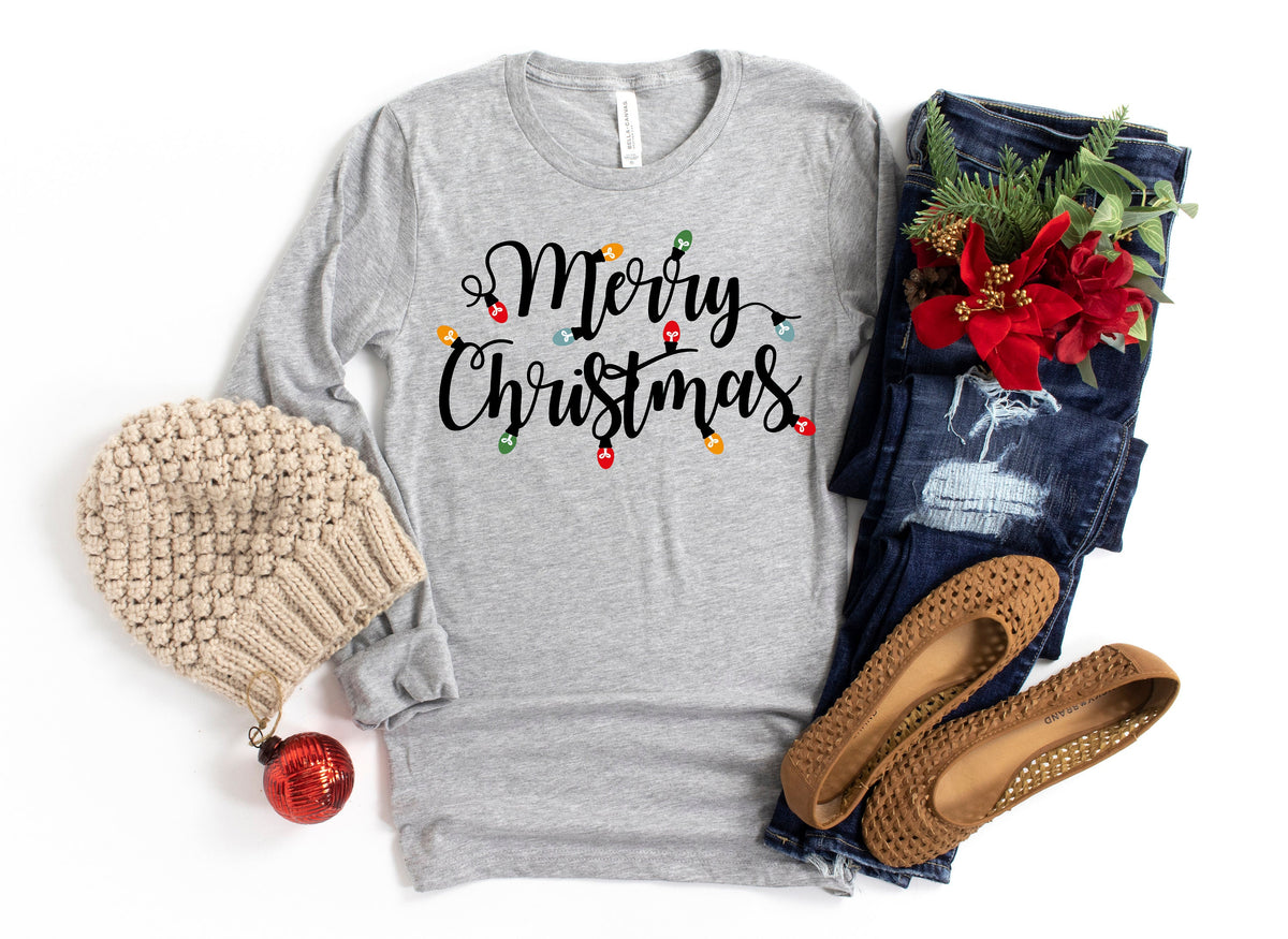 Christmas Lights ShirtChristmas ShirtMerry Christmas ShirtMerry ChristmasMatching Family Family Matching ShirtNew Year Shirt Graphic Tee – Soft Feel · Must-Have Style