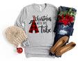 Christmas with my tribe ShirtChristmas ShirtBuffalo Plaid Christmas ShirtMatching Family Christmas ShirtsChristmas GiftFamily Christmas Graphic Tee – Bold Style · Trending Graphic Apparel