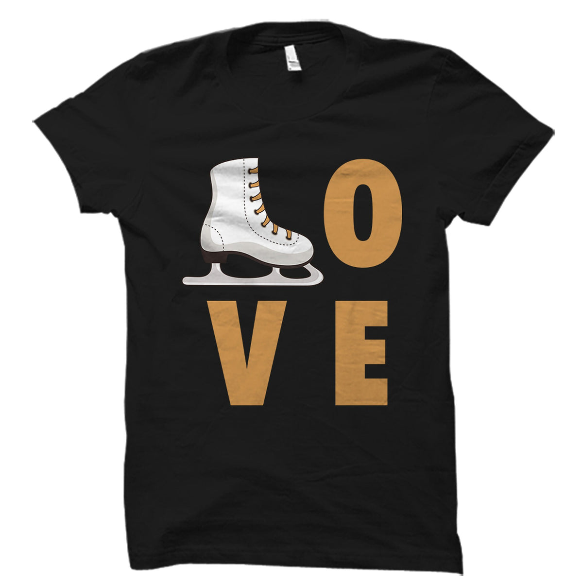Ice Skating Gift Ice Skating Lover Shirt Ice Skating Lover Gift Ice Skater Shirt Ice Skater Gift Love Ice Skating Shirt OS3165 Graphic Tee – Feel-Good Design · Perfect For Daily Wear