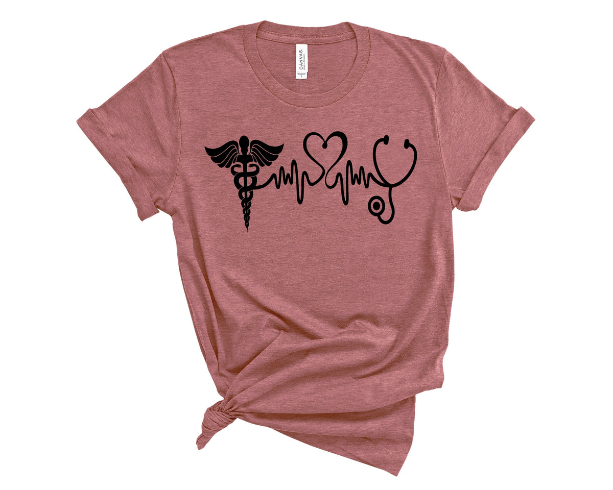 Nurse Hero Shirt Nurse Life Shirt Nurses Are Superheroes Tshirt Matching Nurse Tshirt Cute Nurse Gift Nurse Week TShirt Saving Life Graphic Tee – Fan Favorite · High-Quality Print