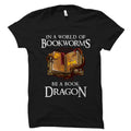 Book Dragon Shirt Book Dragon Gift Book Lover Shirt Bookworms Gift Book Shirt Book Lover Gift Reader Shirt Reader Gift Book OS3403 Graphic Tee – Fan Favorite · Trending Graphic Apparel
