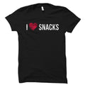 Snacks Lover TShirt Snack Shirt Foodie Shirt Foodie Gift Snack Gift Snacks Lover Gift Snack TShirt Snacks Lover Shirt OS3529 Graphic Tee – Warm & Stylish · Trending Graphic Apparel