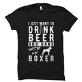 Boxer Dog Gift Boxer Dog Shirt Boxer Dog Beer Shirt Dog Lover Shirt Dog Lover Gift Dog TShirt Dog Owner Gift Boxer Shirt OS5946 Graphic Tee – Soft Feel · Must-Have Style