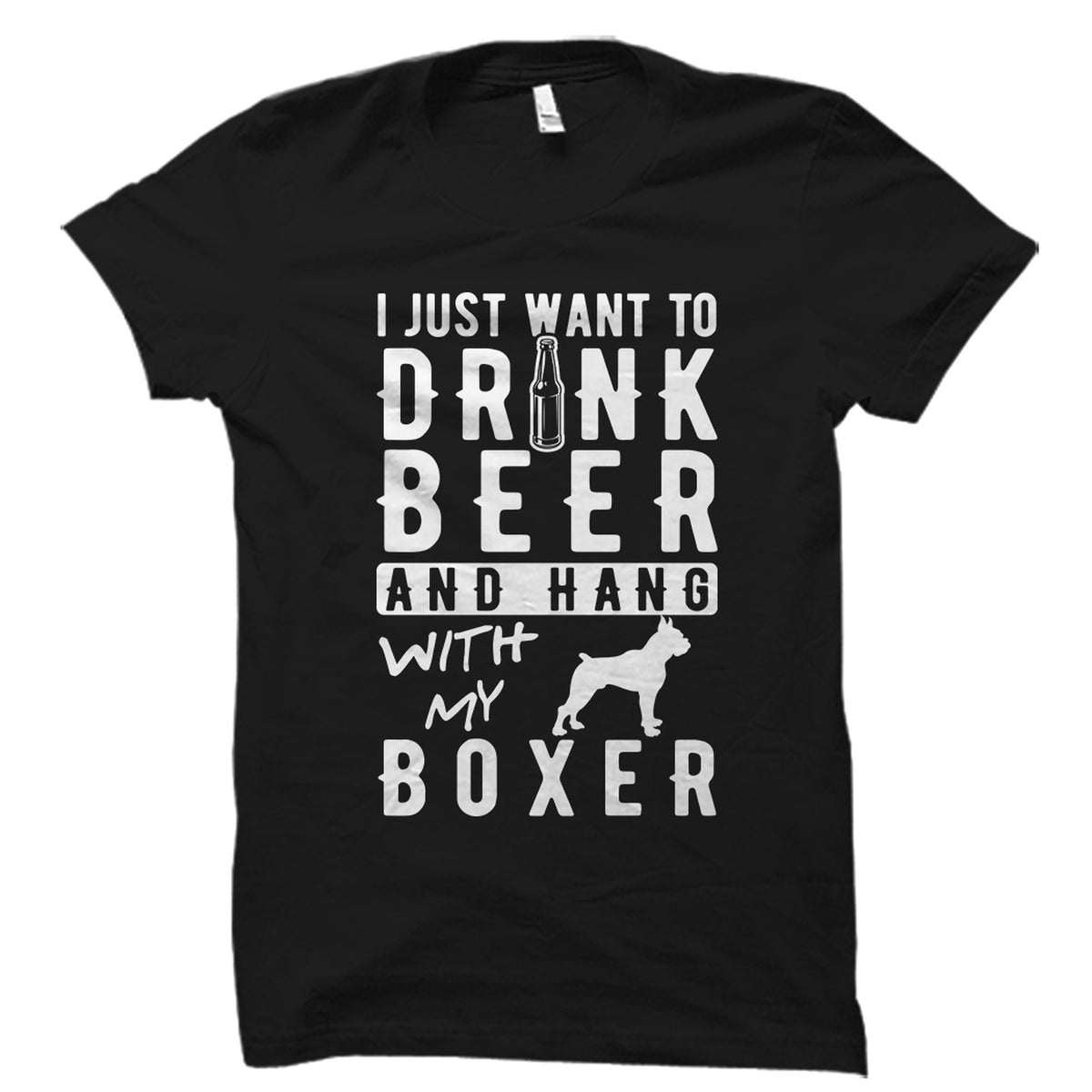 Boxer Dog Gift Boxer Dog Shirt Boxer Dog Beer Shirt Dog Lover Shirt Dog Lover Gift Dog TShirt Dog Owner Gift Boxer Shirt OS5946 Graphic Tee – Soft Feel · Must-Have Style