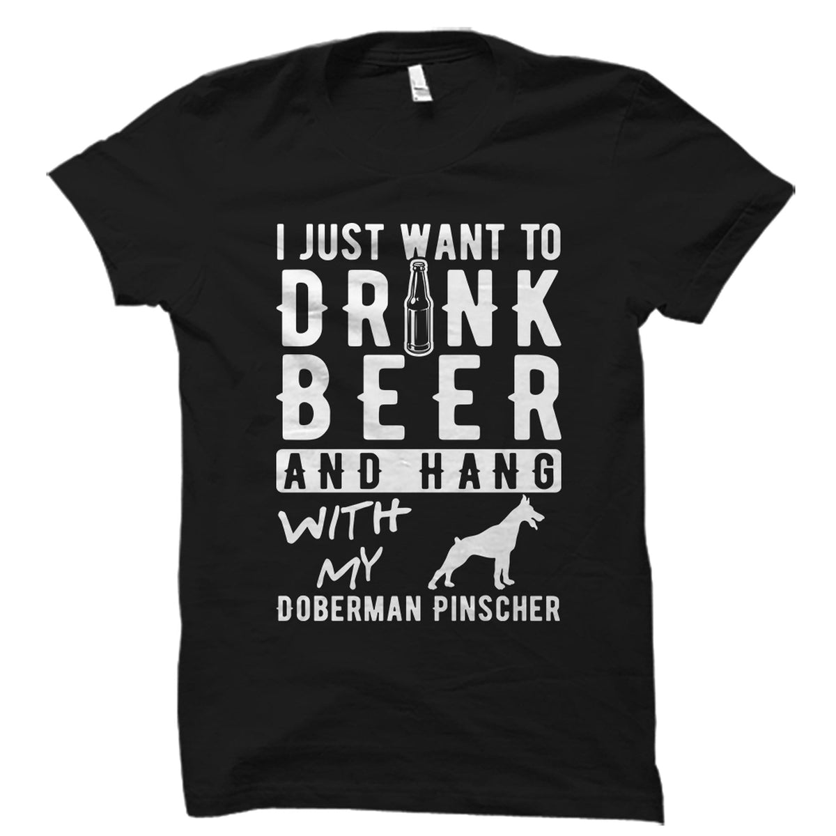 Doberman Shirt Doberman Gift Doberman Beer Shirt Dog Lover Shirt Dog Lover Gift Dog Shirt Dog Owner Gift Doberman Lover Gift OS3250 Graphic Tee – Fan Favorite · Trending Graphic Apparel