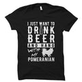Pomeranian Shirt Pomeranian Gift Pomeranian Beer Shirt Dog Lover Shirt Dog Lover Gift Dog Shirt Dog Owner Gift Pom TShirt OS3449 Graphic Tee – Easygoing Wear · Perfect For Daily Wear