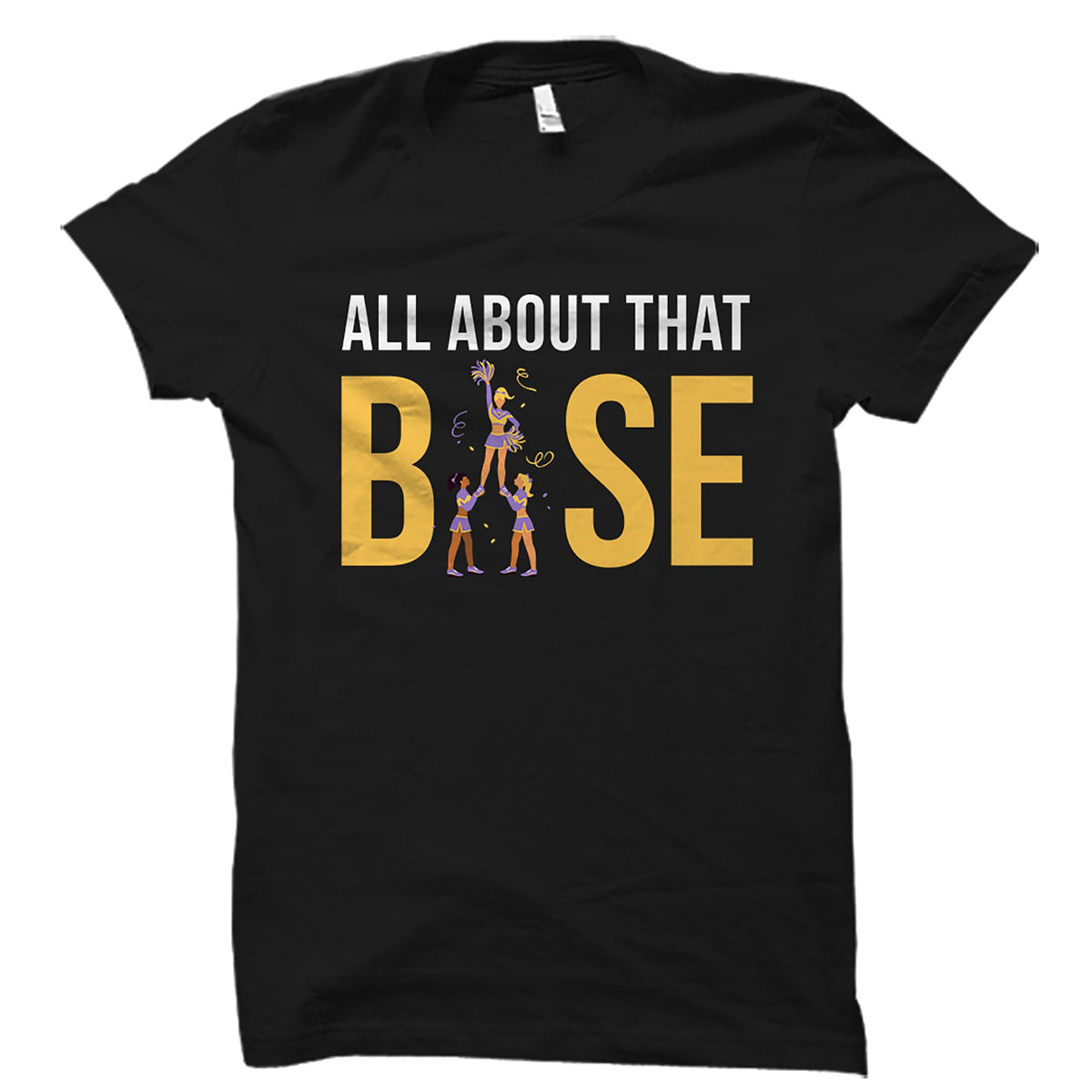 Funny Cheerleading Shirt Cheerleader Gift Cheerleading Fan Shirt Cheerleading Gift Cheer Coach Shirt Cheerleader Shirt OS5830 Graphic Tee – Warm & Stylish · High-Quality Print