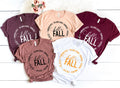 Hello Fall Tshirt Thankful Fall Pumpkin Day Thankful Family Shirts Thanksgiving ShirtsFamily Matching Shirts Cute TshirtFamily Dinner Graphic Tee – Aesthetic Look · Great Gift For Fans