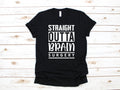 Straight Outta Brain Surgery TShirt Brain Tumor Funny Surgery Gift Get Well Soon Gift Hoodie Sweatshirt Long Sleeve Hoodie – Bold Style · High-Quality Print
