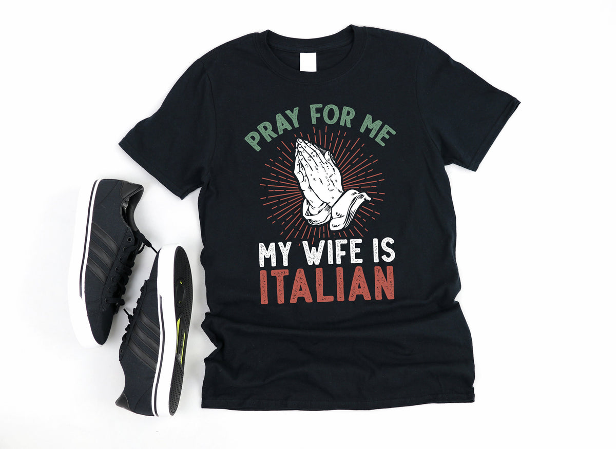 Funny My Wife Is Italian Shirt Funny Italian Husband Gifts Italy TShirt Hoodie Sweatshirt Long Sleeve Fathers Day Hoodie – Fan Favorite · Perfect For Daily Wear