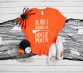 It39s Just a Bunch of Hocus Pocus Shirt Halloween Party Shirts Hocus PocusSanderson Sisters TeeHalloween Outfit 2022 Halloween Shirts Graphic Tee – Soft Feel · Trending Graphic Apparel