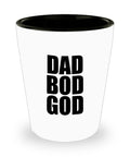 Funny Dad Shot Glass Dad Gift Idea Father39s Day Gift Father39s Birthday Present Dad Bod God Graphic Tee – Bold Style · Perfect For Daily Wear