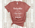 Too Cool Babushka Grandma Tshirt Russia Russian Grandmother Gift Idea for Mother39s Day Birthday Christmas or Pregnancy Reveal Announcement Graphic Tee – Premium Graphic · Great Gift For Fans