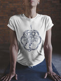 Chillum Yoga Mandala Made To Order Men T Shirt White Graphic Tee – Everyday Comfort · Great Gift For Fans