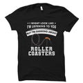 Roller Coaster Lover Shirt Roller Coaster Lover Gift Roller Coaster Fan Shirt Roller Coaster Shirt Roller Coaster Gift OS3386 Graphic Tee – Soft Feel · Great Gift For Fans