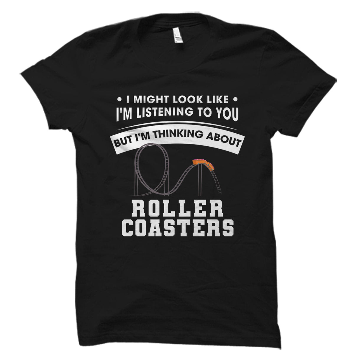 Roller Coaster Lover Shirt Roller Coaster Lover Gift Roller Coaster Fan Shirt Roller Coaster Shirt Roller Coaster Gift OS3386 Graphic Tee – Soft Feel · Great Gift For Fans
