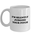 Vocal Coach Gift Funny Vocal Coach Mug Voice Coach Present Music Teacher Gift Silently Judging Your Pitch Graphic Tee – Everyday Comfort · Trending Graphic Apparel