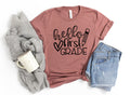 Hello First Grade Shirt Back to School Shirt Teacher Shirt Team Teacher Shirt First Grade Teacher Shirt First Day Of School Shirt Graphic Tee – Premium Graphic · Top Pick For Any Outfit