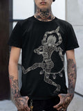 Trippy shirt for men MHAKALA BLACK ayahuasca psychedelic t shirt sacred geometry shirt ayahuasca shirt gift for him Graphic Tee – Cozy Vibes · Great Gift For Fans