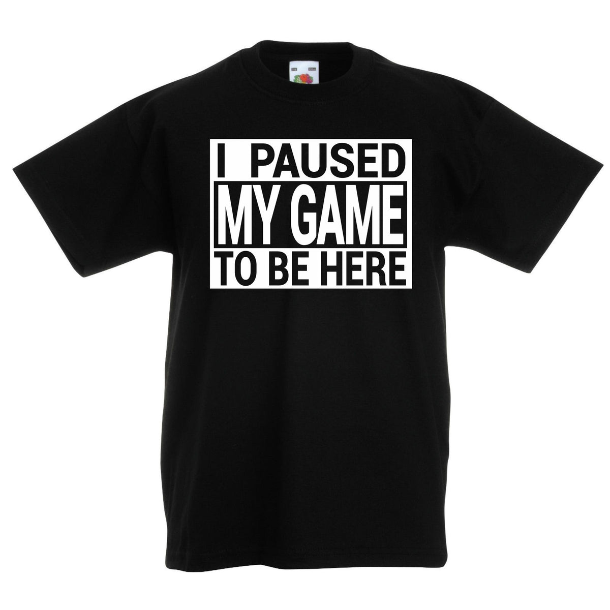 Gaming TShirt for Boys Kids Girls Youths Computer Gamer Cotton Tee Gamers I Paused My Game To Be Here Graphic Tee – Fan Favorite · Trending Graphic Apparel