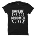 Dog Groomer Shirt Dog Groomer Gift Pet Groomer Shirt Groomer Shirt Dog Groomer TShirt Gift for Groomer Dog Grooming Gift OS3420 Graphic Tee – Soft Feel · Great Gift For Fans