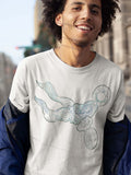 White Trippy Shirt for Men Scissored MTD WHITE Psychedelic Tee for Men Rad Scissors Shirt Yoga Shirt Visionary Shirt Graphic Tee – Easygoing Wear · Top Pick For Any Outfit