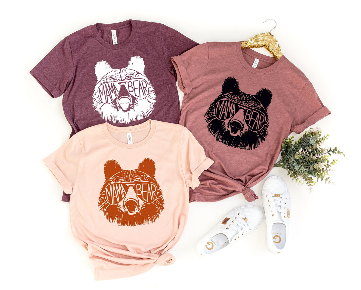 Mama Bear Shirt Mom Shirts Momlife Shirt Shirts for Moms Mothers Day Gift Mama Tee Mama Bear Tshirt Mama Bear TeeBaby Shower Gifts Graphic Tee – Feel-Good Design · Top Pick For Any Outfit