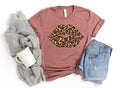 Valentines Day ShirtLeopard heart ShirtValentines Day Shirts For WomenLips Kiss Tee Cute Valentine Shirt Cute valentine teeLove Shirt Graphic Tee – Cozy Vibes · Perfect For Daily Wear