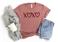 XOXO ShirtBuffalo Plaid Valentines Day Shirts For WomanHeart ShirtCute Valentine ShirtCute Valentine TeeValentines Day Gift Graphic Tee – Warm & Stylish · Must-Have Style