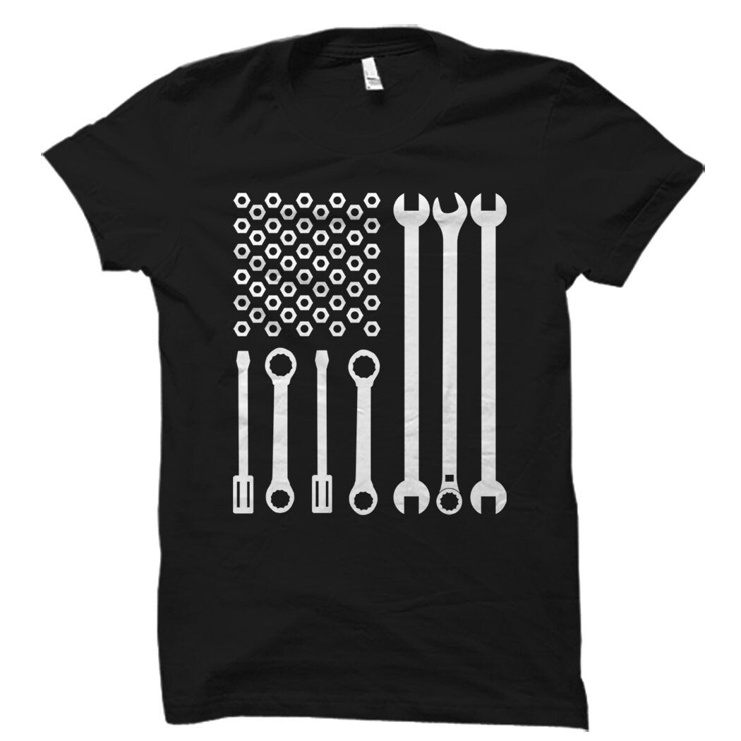 Mechanic Gift for Mechanic Shirt Auto Mechanic Gift for Auto Mechanic Shirt Mechanician Gift Mechanician Shirt American Mechanic OS3653 Graphic Tee – Cozy Vibes · Perfect For Daily Wear