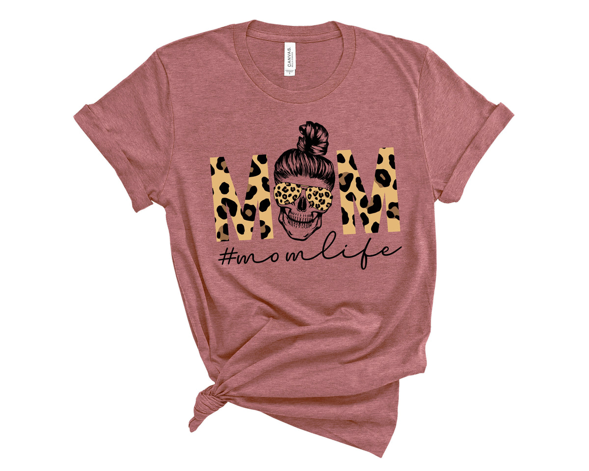 Mom Skull ShirtMessy Bun SkullShirtGift for MomGift for Her Mothers Day Mom Life Tshirt Mom to be Shirt Mom Life Tshirt Mother Life Graphic Tee – Soft Feel · Must-Have Style