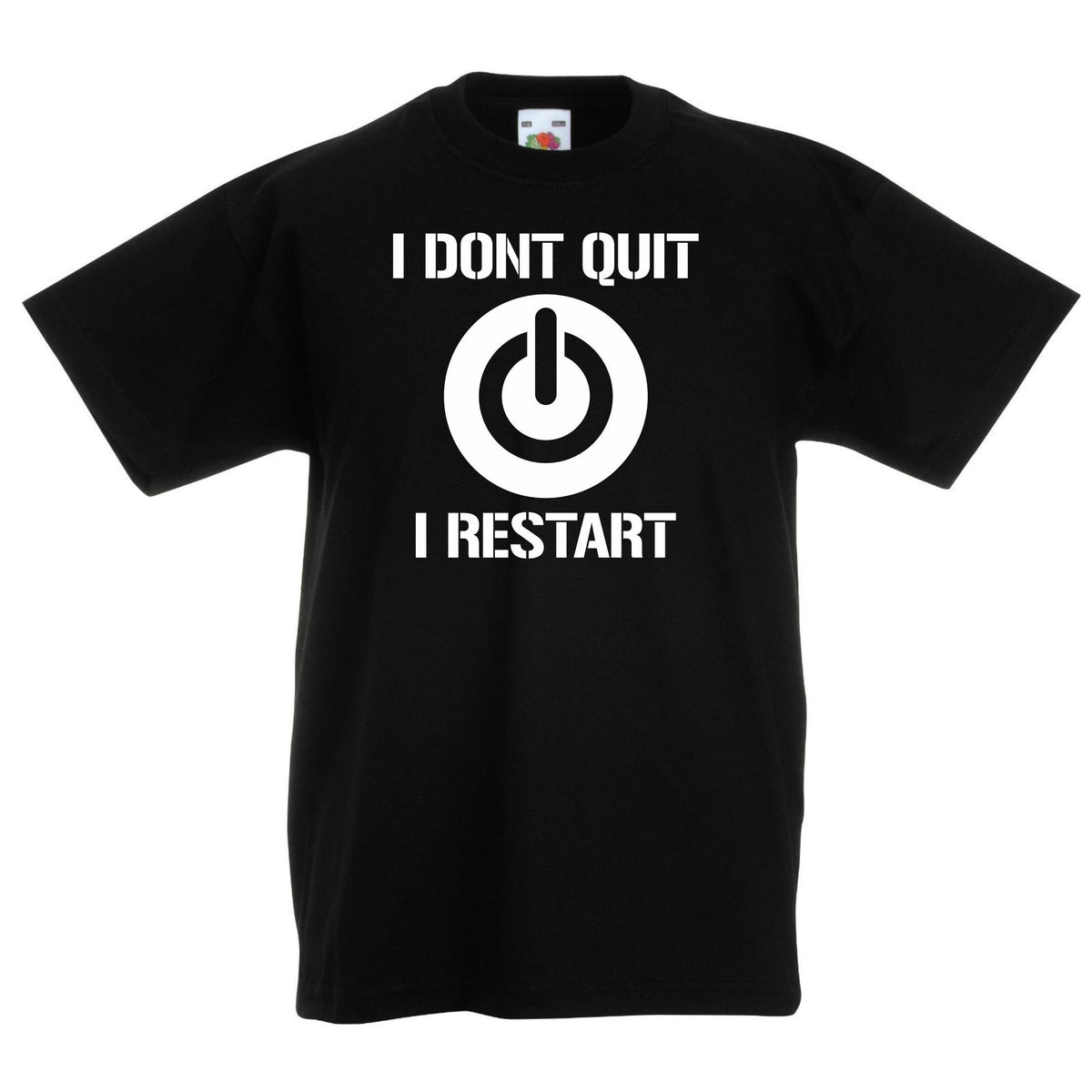 Gaming TShirt for Boys Kids Girls Youths Computer Gamer Cotton Tee Gamers I Dont Quit I Restart Graphic Tee – Cozy Vibes · Must-Have Style