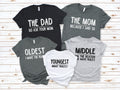 Sibling Rules ShirtFamily Rules ShirtFamily Matching ShirtFunny Family ShirtsOldest Middle Youngest ShirtMatching Mom Dad and Kids Tee Graphic Tee – Premium Graphic · Perfect For Daily Wear