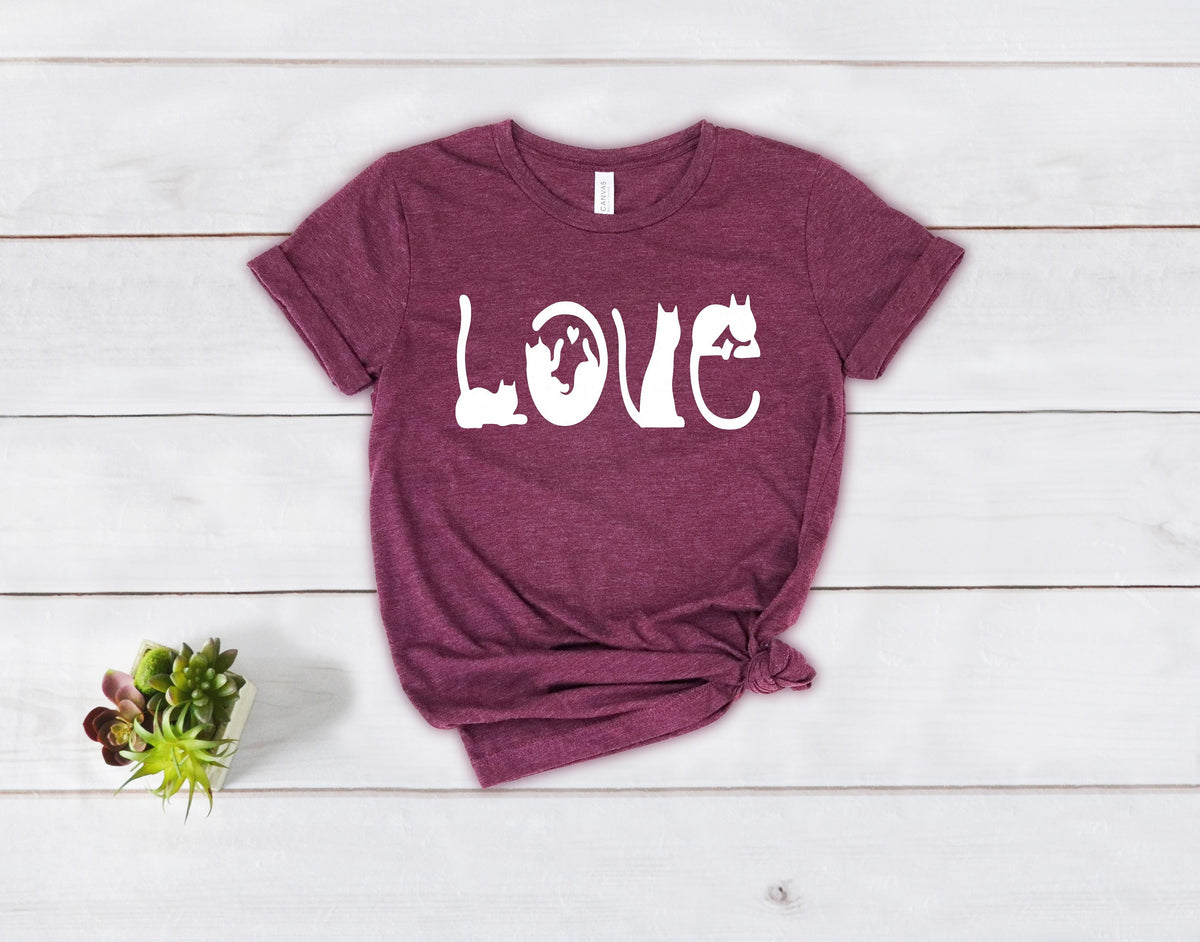Valentines Day ShirtCats Valentine ShirtValentines Day Shirts For MomCat lover Shirt Cute Valentine TeeValentines Day Gift Graphic Tee – Easygoing Wear · Great Gift For Fans