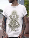 Dance Like A Tree Made To Order Men T Shirt White Graphic Tee – Soft Feel · Perfect For Daily Wear