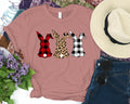 Buffalo Plaid Cheetah Easter Bunny ShirtEaster Shirt For WomanEaster ShirtEaster Family ShirtEaster DayEaster Matching ShirtRabbit Tee Graphic Tee – Aesthetic Look · Trending Graphic Apparel
