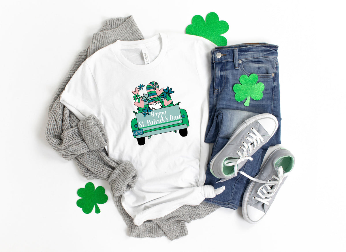Happy St Patricks Day ShirtShamrock ShirtSaint Patricks Day ShirtPatricks Truck ShirtSaint Patricks Day Family Matching Shirt Graphic Tee – Aesthetic Look · Trending Graphic Apparel