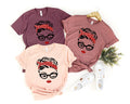 Mom with bandana Woman head shirtMom ShirtGift for MomGift for HerMothers DayMom Life TshirtMom to be ShirtMom Life Tshirt Graphic Tee – Bold Style · Top Pick For Any Outfit