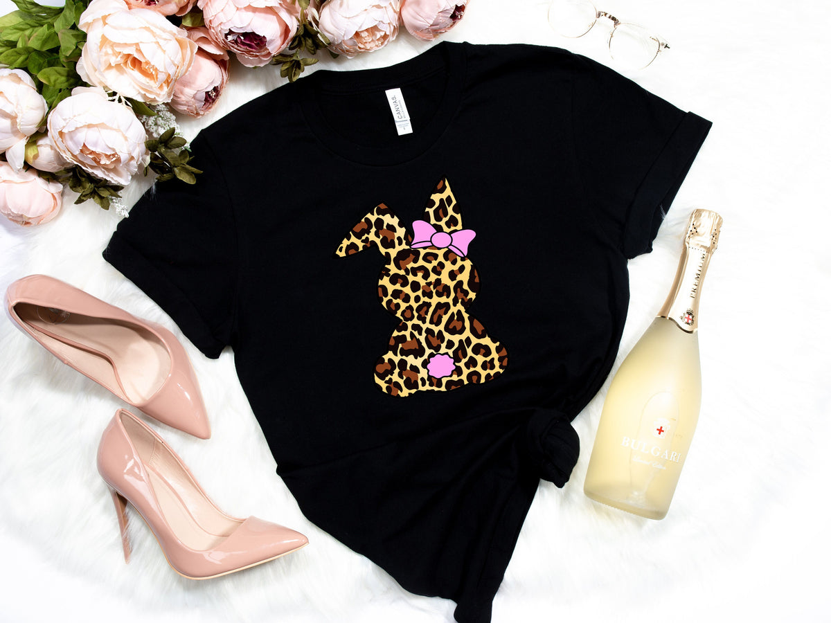 Leopard Easter Bunny ShirtEaster Shirt For WomanCarrot ShirtEaster ShirtEaster Family ShirtEaster DayEaster Matching Shirt Graphic Tee – Premium Graphic · Must-Have Style