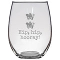 Orthopedic Stemless Wine Glass Orthopedist Gift Chiropractor Gift Orthopedic Surgeon Funny Medical Glass Hip Hip Hooray Graphic Tee – Soft Feel · Perfect For Daily Wear