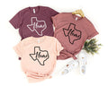 Texas Shirt Texas Shirt Women Texas State T Shirt Texas Cactus Shirt Texas Home Shirt Texas Women39s Shirt Home State Shirt Texas Tee Graphic Tee – Cozy Vibes · Great Gift For Fans