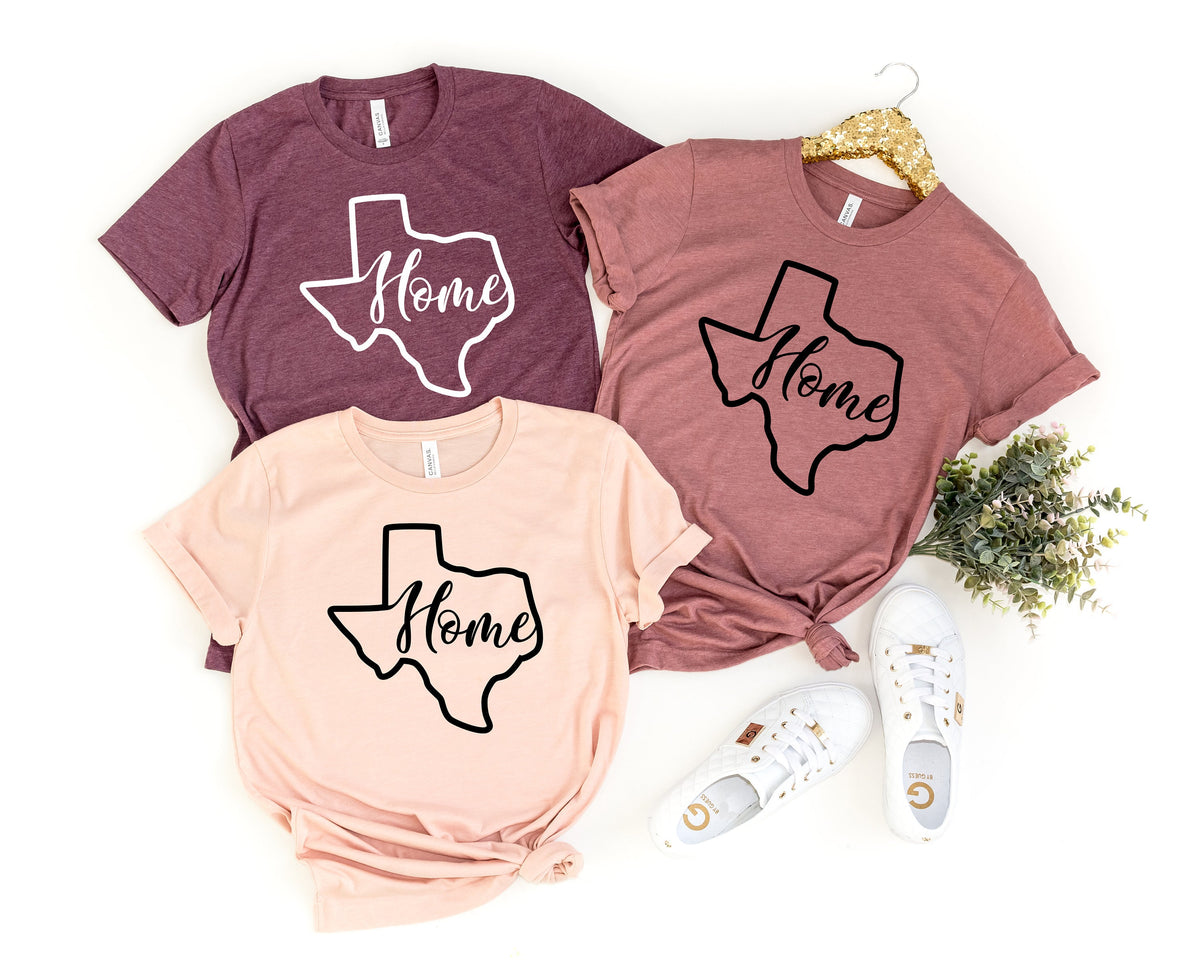 Texas Shirt Texas Shirt Women Texas State T Shirt Texas Cactus Shirt Texas Home Shirt Texas Women39s Shirt Home State Shirt Texas Tee Graphic Tee – Cozy Vibes · Great Gift For Fans