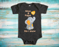 Nina Papa Love Me Cute Grandma Name Grandpa Name Elephant Baby Bodysuit Tshirt or Toddler Shirt Can Be Custom Personalized Graphic Tee – Fan Favorite · Top Pick For Any Outfit