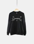 Cat Sweatshirt Pawsome Sweater Cat Ears Jumper Crazy Cat Lady Cat Lover Gift Sweatshirt – Feel-Good Design · Top Pick For Any Outfit